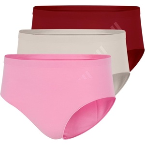 image:imageadidas Womens Active Seamless Hipster UnderwearActive MaroonWonder AluminaSt Tropic Bloom