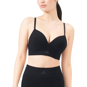image:imageadidas Womens Active Seamless Micro Stretch Wireless BraBlack