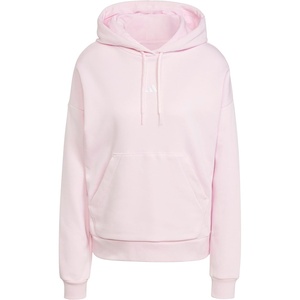 image:imageadidas Womens Essentials Small Logo Feel Cozy HoodieClear PinkWhite