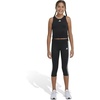 image:imageadidas Girls Moisturewicking Compression Tank Sports BraBlack