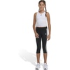 image:imageadidas Girls Moisturewicking Compression Tank Sports BraWhite