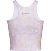 image:imageadidas Girls Moisturewicking Compression Tank Sports BraWhite With Purple