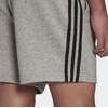 image:imageadidas Mens Essentials 3Stripes Fleece 9inch ShortsBlack Medium Grey Heather