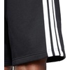 image:imageadidas Mens Essentials 3Stripes Fleece 9inch ShortsBlackWhite