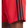 image:imageadidas Mens Essentials 3Stripes Fleece 9inch ShortsPure RubyBlack