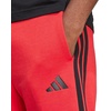 image:imageadidas Mens Essentials 3Stripes Fleece 9inch ShortsPure RubyBlack