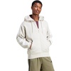 image:imageadidas Mens Essentials 3stripes Fleece Fullzip Hooded Track TopWonder AluminaWhite
