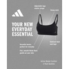 image:imageadidas Womens Active Modal Comfort Scoop BraletteBlackWhite