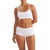 image:imageadidas Womens Active Modal Comfort Shortie 2Pack White Medium