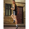 image:imageadidas Womens Adizero Pacer Running ShoeBlackIron MetallicCarbon