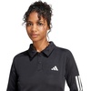 image:imageadidas Womens Iconic 3stripes Snap Track TopBlackBlack