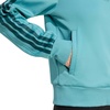 image:imageadidas Womens Iconic 3stripes Snap Track TopPowder TealAurora Ivy