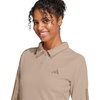 image:imageadidas Womens Iconic 3stripes Snap Track TopWarm SandstoneWarm Sandstone