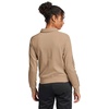 image:imageadidas Womens Iconic 3stripes Snap Track TopWarm SandstoneWarm Sandstone