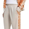 image:imageadidas Womens Tricot 3Stripes Leopard Printed Track PantsWonder AluminaMulticolor