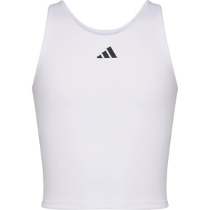 image:imageadidas Girls Moisturewicking Compression Tank Sports BraWhite