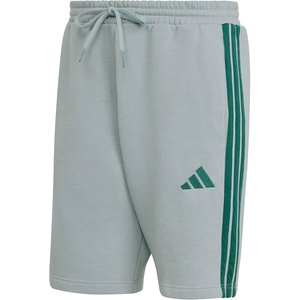 image:imageadidas Mens Essentials 3Stripes Fleece 9inch ShortsWonder SageCollegiate Green