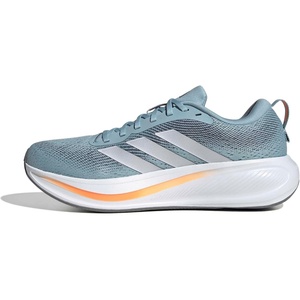 image:imageadidas Mens Response Pace Running ShoeAsh GreySilver MetallicLucid Orange