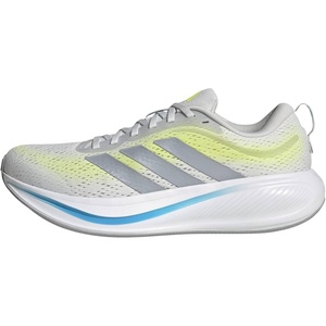 image:imageadidas Mens Response Pace Running ShoeCrystal WhiteHalo SilverSignal Green