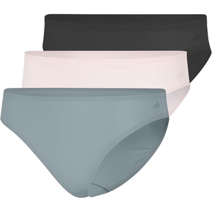 image:imageadidas Womens Active Light Flex Bikini UnderwearBlack Sandy PinkWonder Sage