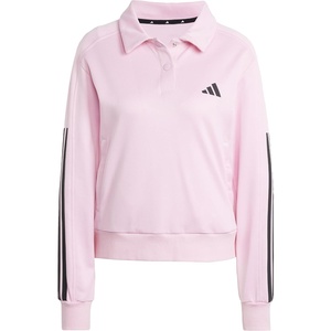 image:imageadidas Womens Iconic 3stripes Snap Track TopTrue PinkTrue Pink