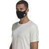 image:imageadidas Badge of Sport Face Covers 3Pack Unisex Adult Black Large
