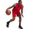 image:imageadidas Mens Badge of Sport Basketball ShortsBetter ScarletBlack