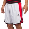 image:imageadidas Mens Crazylite Basketball ShortsDash GreyPure Ruby