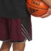image:imageadidas Mens Crazylite Basketball ShortsMaroonBlack