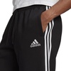 image:imageadidas Mens Essentials Fleece Open Hem 3Stripes PantsBlack2021