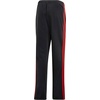 image:imageadidas Mens Essentials Fleece Open Hem 3Stripes PantsBlackScarlet2019