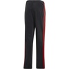 image:imageadidas Mens Essentials Fleece Open Hem 3Stripes PantsBlackScarlet2019