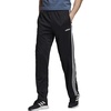 image:imageadidas Mens Essentials Fleece Open Hem 3Stripes PantsBlackWhite2019