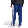 image:imageadidas Mens Essentials Fleece Open Hem 3Stripes PantsDark BlueWhite
