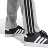 image:imageadidas Mens Essentials Fleece Open Hem 3Stripes PantsMedium Grey HeatherBlack