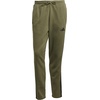 image:imageadidas Mens Essentials Fleece Open Hem 3Stripes PantsOlive StrataBlack