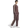 image:imageadidas Mens Essentials Fleece Open Hem 3Stripes PantsShadow Brown