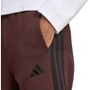 image:imageadidas Mens Essentials Fleece Open Hem 3Stripes PantsShadow BrownBlack