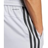 image:imageadidas Mens Train Essentials Piqu 3Stripes ShortsHalo SilverBlack