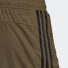 image:imageadidas Mens Train Essentials Piqu 3Stripes ShortsOlive StrataBlackOlive Strata