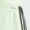 image:imageadidas Mens Train Essentials Piqu 3Stripes ShortsSemi Green SparkWhiteBlack