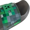 image:imageadidas Unisex Adult Adilette Shower SlideDark GreyDark GreyDark GreyMinecraft