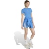 image:imageadidas Womens Essentials 3Stripes Slim Baby TShirtRay BlueWhite