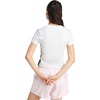 image:imageadidas Womens Essentials 3Stripes Slim Baby TShirtWhiteBlack