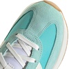image:imageadidas Womens Run 70S 20 Lace Up Sneakers Shoes Casual  BlackSemi Flash AquaOff WhiteSemi Flash Aqua