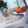 image:imageadidas Womens Run 70S 20 Lace Up Sneakers Shoes Casual  BlackSilver MetallicOff WhiteGrey