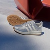 image:imageadidas Womens Run 70S 20 Lace Up Sneakers Shoes Casual  BlackSilver MetallicOff WhiteGrey