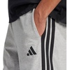 image:imageadidas mens Essentials 3stripes Single Jersey 10inch ShortsMedium Grey HeatherBlack