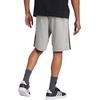 image:imageadidas mens Essentials 3stripes Single Jersey 10inch ShortsMedium Grey HeatherBlack