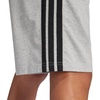 image:imageadidas mens Essentials 3stripes Single Jersey 10inch ShortsMedium Grey HeatherBlack